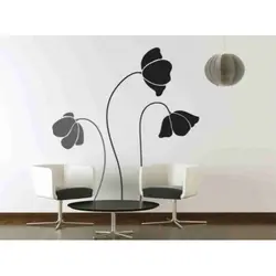 شابلون دیواری گل کد 606