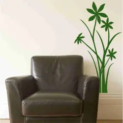 شابلون دیواری گل کد 602