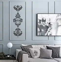 شابلون دیواری کلاسیک کد 424