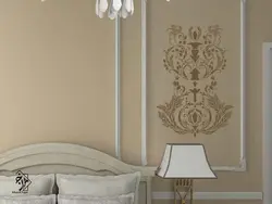 شابلون دیواری کلاسیک کد 599