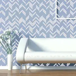 شابلون دیواری زیکزاک مدرن کد 849