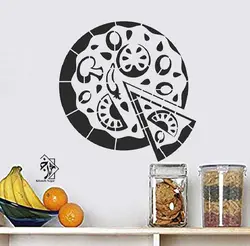 شابلون دیواری پیتزا کد 838