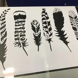 شابلون دیواری پر کد 842