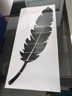 شابلون دیواری پر کد 800