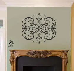 شابلون دیواری کلاسیک کد 411