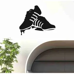 شابلون دیواری کفش ورزشی 901