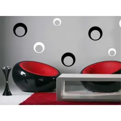 شابلون دیواری دایره کد 802