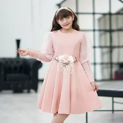 مجلسی دخترانه پارچه ترکیبی ساندویچی شاین دار ۴ سایزی ۳۴