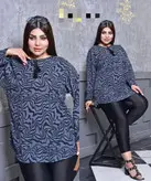 شومیز بندی، پارچه کریشه و کشسانی دارد تک سایز ۳۸