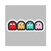 استیکر لپ تاپ و موبایل گوفی طرح بازی قدیمی کد GH32