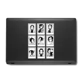 استیکر لپ تاپ و موبایل بووم طرح شیطان کش مدل هاشیرا کد mm56 مجموعه 9 عددی