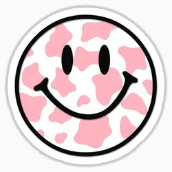 استیکر لپ تاپ و موبایل بووم طرح خنده کد mm43