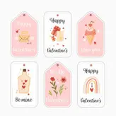 استیکر لپ تاپ و موبایل بووم طرح نشان مدل Good Day کد MD2 مجموعه 6 عددی