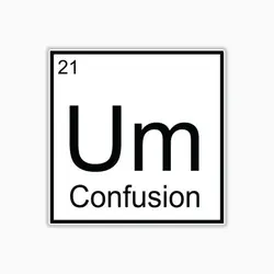 استیکر لپ تاپ و موبایل بووم طرح سردرگمی کد 131