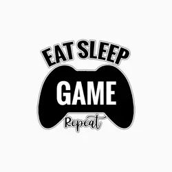 استیکر لپ تاپ و موبایل بووم طرح گیمینگ مدل بخور بخواب کد MD72