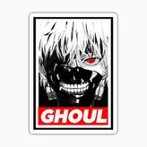 استیکر لپ تاپ و موبایل بووم طرح Anime Tokyo Ghoul مدل Ken کد PS16