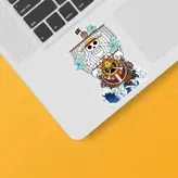 استیکر لپ تاپ و موبایل بووم طرح Anime One Piece مدل Sunny کد TR127