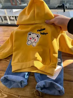 هودی و شلوار Hello baby