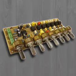 برد اکولایزر گرافیکی 7 باند استریو - مدل : EQ7BS | سام آوا (سام الکترونیک)
