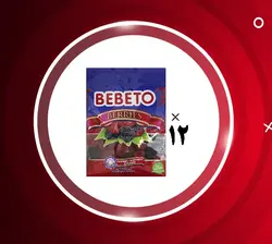 پاستیل تمشک 12 عددی ببتو Bebeto Berries
