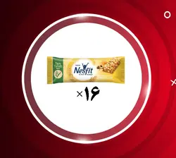 غلات بار بادام عسلی 16 عددی نسفیت نستله Nestle Nesfit