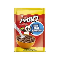 غلات صبحانه پتیتو کاکائویی ذرت و گندم اتی Eti Petito