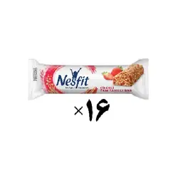 غلات بار توت فرنگی 16 عددی نسفیت نستله Nestle Nesfit