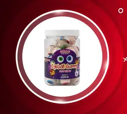 پاستیل ژله ای مدل چشم آیبال Eyeball Gummy Soft Candy