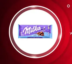 شکلات شیری حبابی 90 گرمی ملیکا Milka