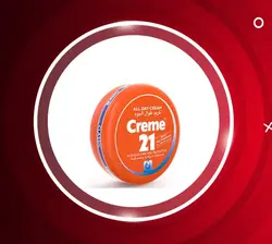 کرم مرطوب کننده حاوی ویتامین ای کرم بیست و یک 150 میل Cream 21