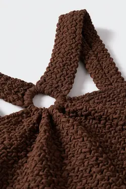 37001268 زنانه / دخترانه قهوه ای - یاری شاپ