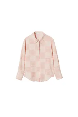 37003709 پیراهن صورتی روشن - یاری شاپ