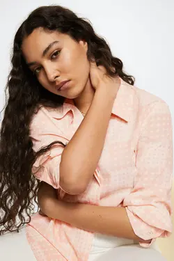 37003709 پیراهن صورتی روشن - یاری شاپ