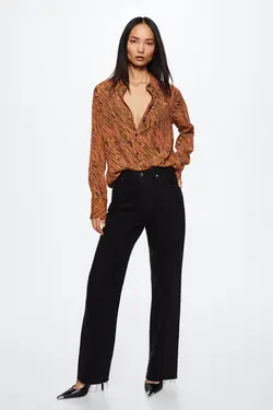 37014037 پیراهن نارنجی - یاری شاپ