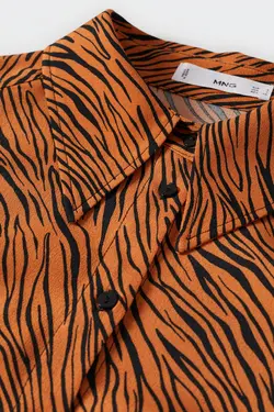 37014037 پیراهن نارنجی - یاری شاپ