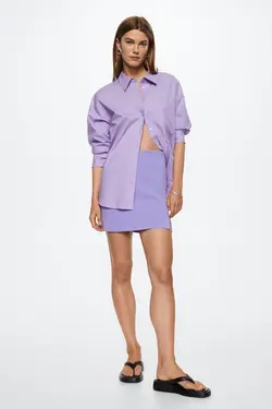 37022506 پیراهن بنفش روشن/پاستیل - یاری شاپ