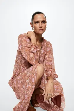 37023847 لباس و سرهنگ نارنجی سوخته - یاری شاپ