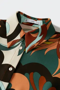 37025968 پیراهن فیروزه ای - یاری شاپ