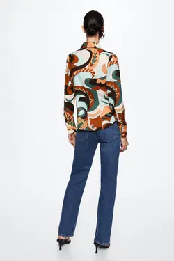 37025968 پیراهن فیروزه ای - یاری شاپ