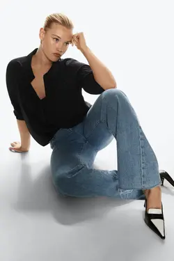 37903709 پیراهن خاکستری تیره - یاری شاپ