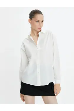 4wal60055ıw پیراهن زنانه سفید - یاری شاپ