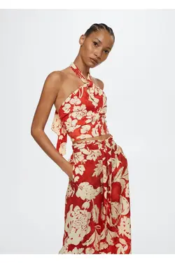 Crop Chain Bluz - یاری شاپ