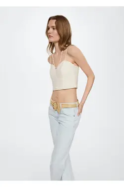 Crop Chain Bluz - یاری شاپ