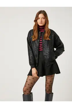 Rachel Araz X – Jacquard Bomber Jacket - یاری شاپ