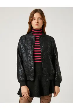 Rachel Araz X – Jacquard Bomber Jacket - یاری شاپ