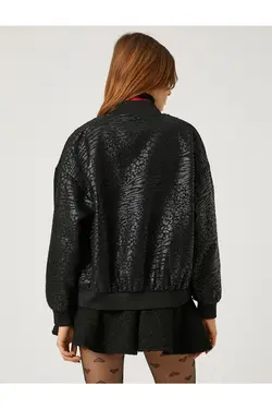 Rachel Araz X – Jacquard Bomber Jacket - یاری شاپ
