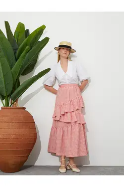 Tuba Ünsal X – پیراهن توری با ظاهر قدیمی - یاری شاپ