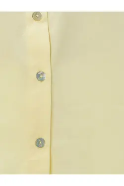 آستین بادکنکی پیراهن یقه دوزی شده نوزاد - یاری شاپ