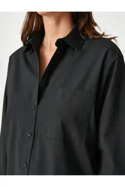 آستین بلند با جیب پیراهن نخی - یاری شاپ