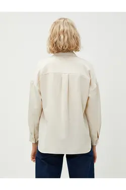 آستین بلند جیب پیراهن Relax Fit - یاری شاپ